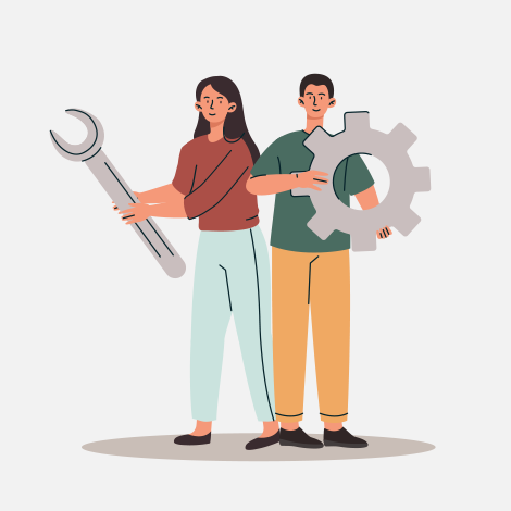 Symbolbild Illustration Werkzeuge